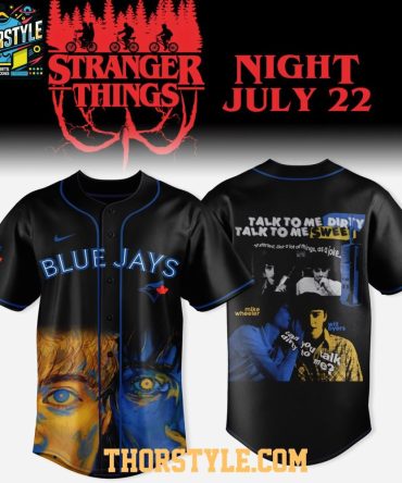 Toronto Blue Jays Stranger Things Night 2026 New Series Baseball Jersey