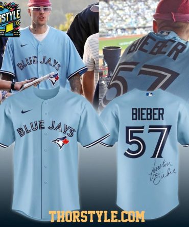Toronto Blue Jays X Justin Bieber 2026 Canadian Boy Baseball Jersey