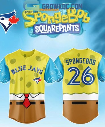 Toronto Blue Jays X Spongebob Night 2026 Jersey