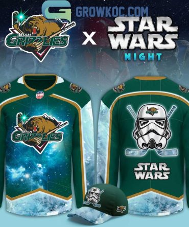 Utah Grizzlies Star Wars Night Echl Hockey Jersey