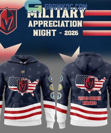 Vegas Golden Knights Military Appreciation 2026 Hoodie T-Shirt