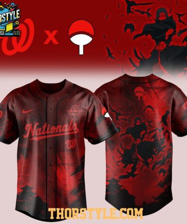 Washington Nationals X Naruto Night Of Itachi Uchiha 2026 Baseball Jersey