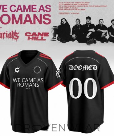 We Came As Romans Tour 2026 Premium Football Jersey