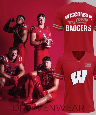 Wisconsin Badgers 2026 Lambeau Field Collection Football Jersey