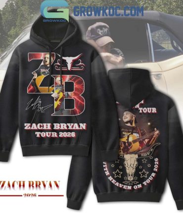 Zach Bryan With Heaven On Tour 2026 Hoodie T-Shirt