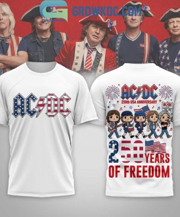Acdc 250Th Usa Anniversary T-Shirt