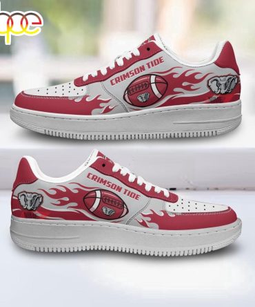 Alabama Crimson Tide Air Force 1 Shoes For Fans