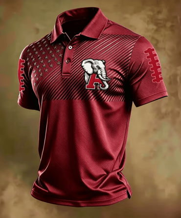 Alabama Crimson Tide Merch Alabama Football Game Day Polo Shirt Gift For Him