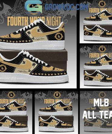 All Team Mlb X Fourth Wing Night Air Force 1 Shoes
