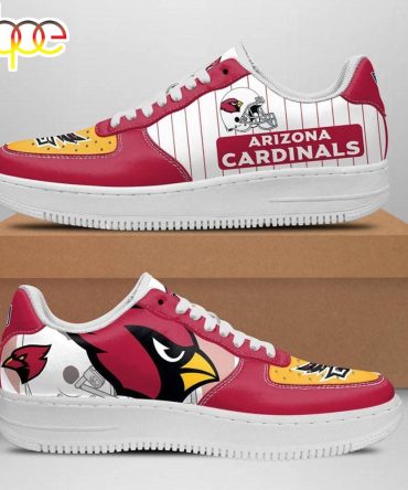 Arizona Cardinals Football Air Force 1 Shoes For Fans