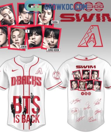 Arizona Diamondbacks Celebrate Bts Is Back Swim Jersey
