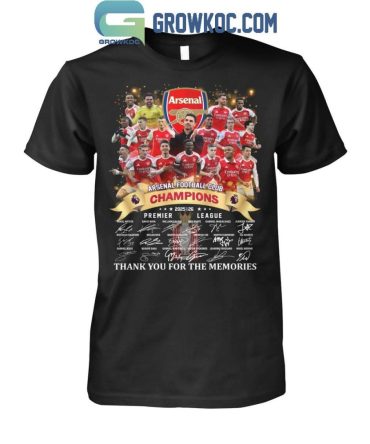 Arsenal Premier League Champions 2026 T-Shirt