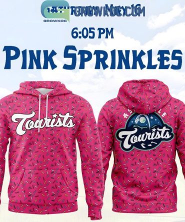 Asheville Tourists 2026 Pink Sprinkles Hoodie T-Shirt