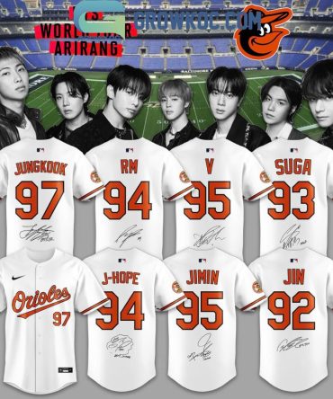 Baltimore Orioles X Bts World Tour Arirang Jersey