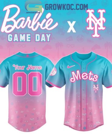Barbie Game Day X New York Mets Jersey
