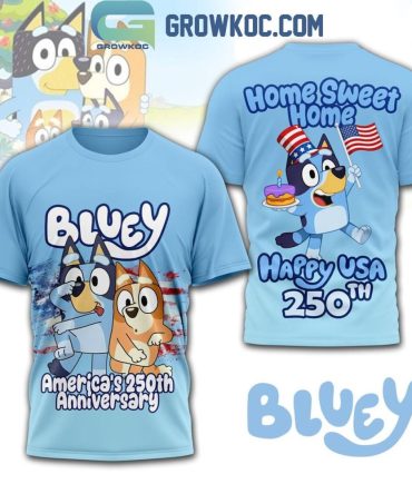 Bluey Happy Usa 250Th Anniversary T-Shirt