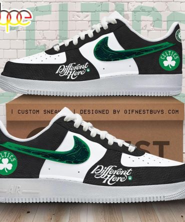 Boston Celtics Air Force 1 Shoes For Fans  Gift For Christmas