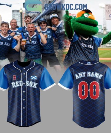 Boston Red Sox Scottish Pride Celebration 2026 Baseball Jersey