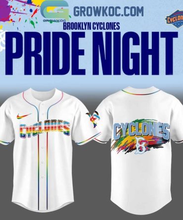 Brooklyn Cyclones Pride Night 2026 Baseball Jersey