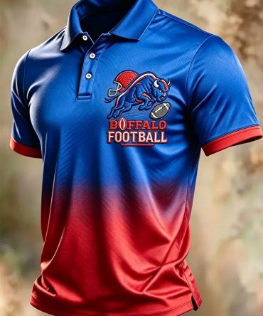 Buffalo Bills Merch Buffalo Football Polo Shirt Perfect Gift For Husbands