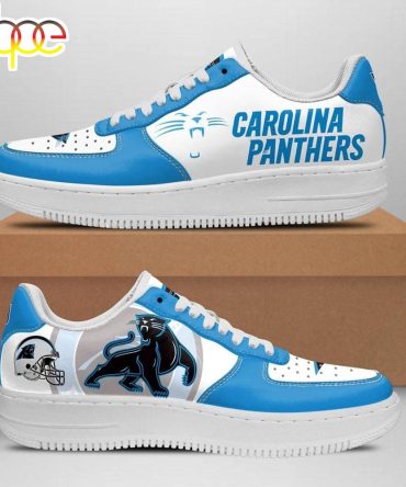 Carolina Panthers Football Air Force 1 Shoes For Fans
