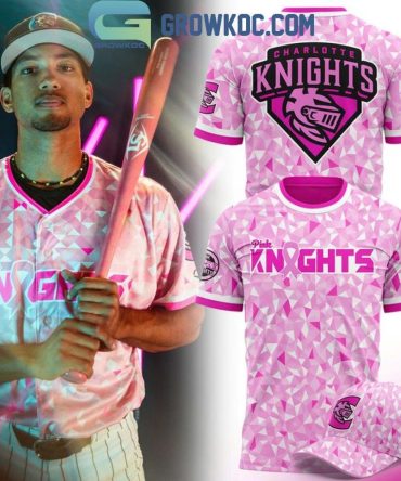 Charlotte Knights Pink Cancer T-Shirt