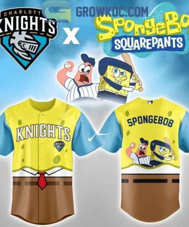 Charlotte Knights X Spongebob Night Jersey