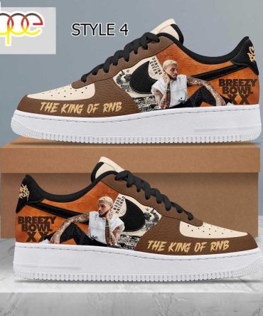 Chris Brown Breezy Bowl Xx Air Force 1 Shoes For Fan