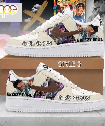 Chris Brown Breezy Bowl Xx Air Force 1 Shoes For Fans