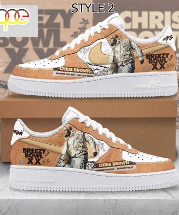 Chris Brown Breezy Bowl Xx Air Force 1 Shoes