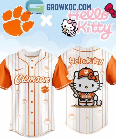 Clemson Tigers X Hello Kitty Soft Girl Aesthetic Jersey