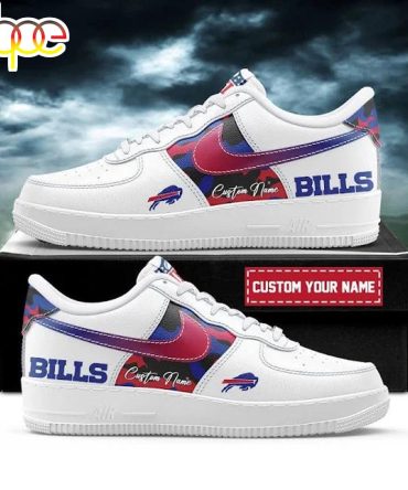 Custom Name Buffalo Bills Team Air Force 1 Shoes