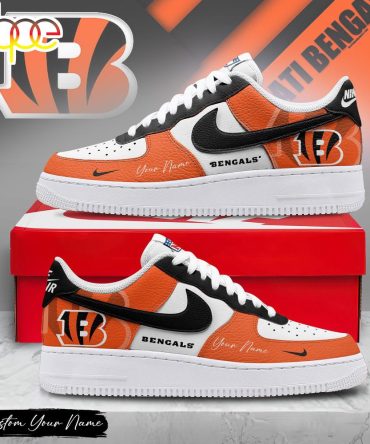 Custom Name Cincinnati Bengals Nfl Victory Pride Air Force 1 Shoes