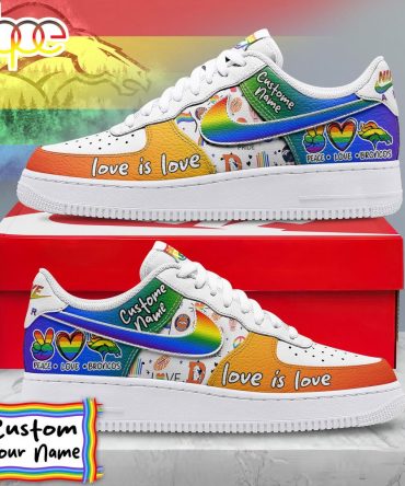 Custom Name Denver Broncos Nfl Team Air Force 1 Shoes For Fans