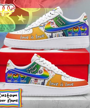 Custom Name Houston Texans Nfl Team Air Force 1 Shoes For Fans