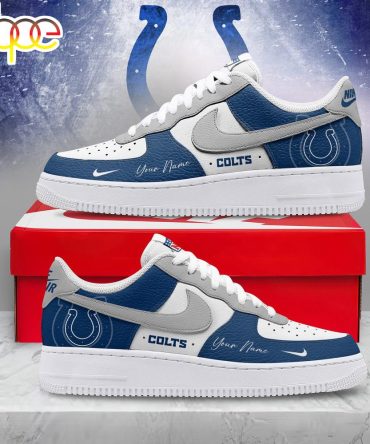 Custom Name Indianapolis Colts Nfl Victory Pride Air Force 1 Shoes