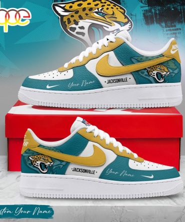 Custom Name Jacksonville Jaguars Nfl Victory Pride Air Force 1 Shoes