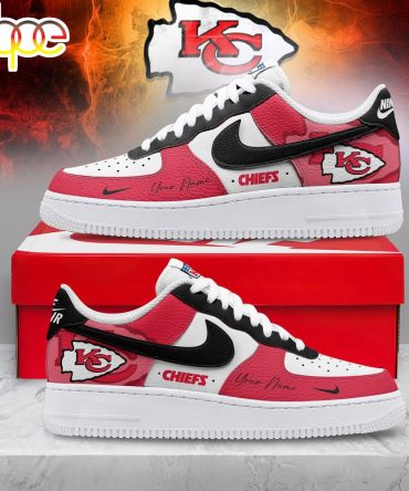 Custom Name Kansas City Chiefs Nfl Victory Pride Air Force 1 Shoes
