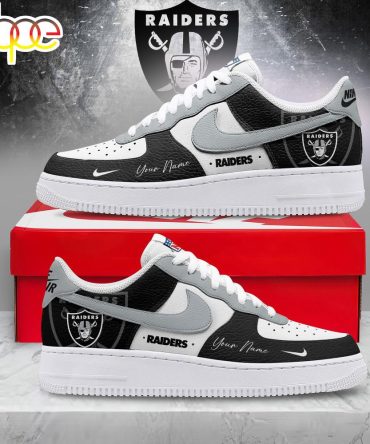Custom Name Las Vegas Raiders Nfl Victory Pride Air Force 1 Shoes