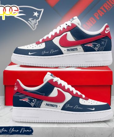 Custom Name New England Patriots Nfl Victory Pride Air Force 1 Shoes
