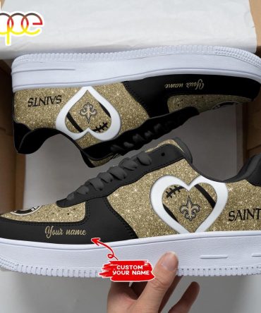Custom Name New Orleans Saints Nfl Sport Team Air Force 1 Shoes