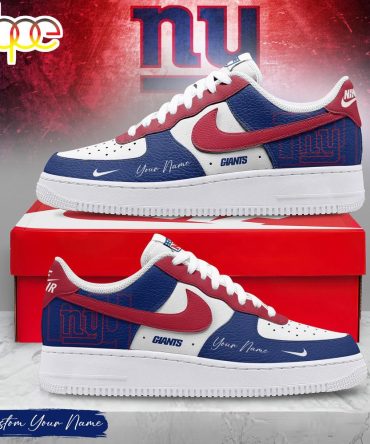 Custom Name New York Giants Nfl Victory Pride Air Force 1 Shoes