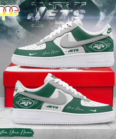 Custom Name New York Jets Nfl Victory Pride Air Force 1 Shoes