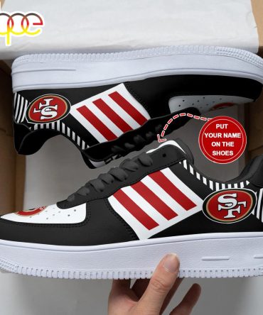 Custom Name San Francisco 49Ers Air Force 1 Shoes