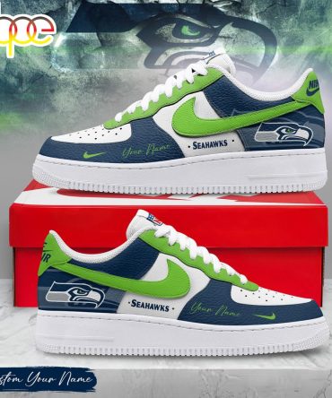 Custom Name Seattle Seahawks Nfl Victory Pride Air Force 1 Shoes