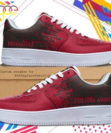 Custom Name Tampa Bay Buccaneers Nfl Color Pattern Air Force 1 Shoes