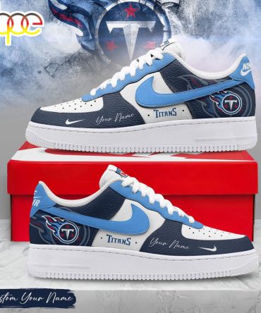 Custom Name Tennessee Titans Nfl Victory Pride Air Force 1 Shoes