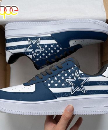 Dallas Cowboys Air Force 1 Shoes Custom Sneaker For Men Women