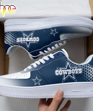 Dallas Cowboys Air Force 1 Shoes Sneaker For Men Women