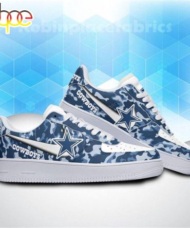 Dallas Cowboys Air Force 1 Sneaker Shoes Custom For Men Women